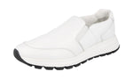 Prada Men's 4T3516 B4L F0009 Leather Sneaker