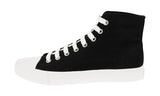 Prada Men's Black High-Top Sneaker 4T3557