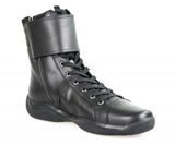 Prada Men's Black Leather High-Top Sneaker 4U2763