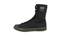 Prada Men's Black High-Top Sneaker 4U3274