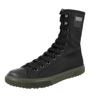 Prada Men's Black High-Top Sneaker 4U3274