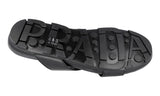 Prada Men's Black Leather Sandals 4X2207