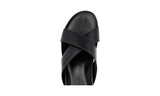 Prada Men's Black Leather Sandals 4X2207
