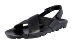 Prada Men's 4X2916 OSL F0002 Nylon Sandals