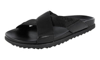 Prada Men's 4X3210 1O2C F0002 Leather Sandals