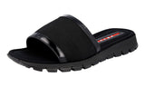 Prada Men's 4X3252 1O2C F0002 Textile Sandals