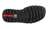 Prada Men's Black Heavy-Duty Rubber Sole Sandals 4X3252