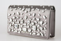 Miu Miu Women's Grey Evening Purse 5BP001