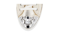 Miu Miu Women's Gold Leather Sneaker 5E8557