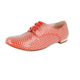 Miu Miu Women's Pink Leather Lace-up Shoes 5E8661