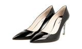 Miu Miu Women's Black Leather Pumps / Heels 5I8630