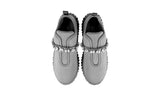 Miu Miu Women's Grey Knit Crystal Slip-on Sneaker 5S376D