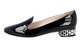 Miu Miu Women's Black Leather Pumps / Heels 5S9744