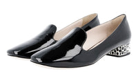 Miu Miu Women's Black Leather Pumps / Heels 5S9744