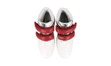 Miu Miu Women's White Leather High-Top Sneaker 5T439D