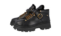Miu Miu Women's Black Leather Half-Boot 5T692C