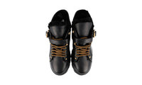 Miu Miu Women's Black Leather Half-Boot 5T692C