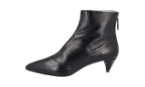 Miu Miu Women's Black Leather Half-Boot 5T9241