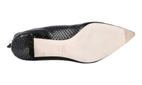 Miu Miu Women's Black Leather Half-Boot 5T9241
