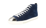 Miu Miu Women's 5T9556 OMD F073A welt-sewn Leather Sneaker