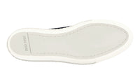 Miu Miu Women's Blue welt-sewn Leather Sneaker 5T9556