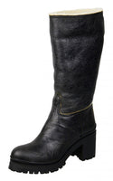 Miu Miu Women's Brown Leather Boots 5W718C