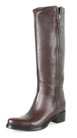 Miu Miu Women's Brown Buffalo Leather Boots 5W8928