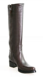 Miu Miu Women's Brown Buffalo Leather Boots 5W8928