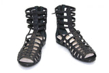 Miu Miu Women's Black Leather Sandals 5X7513