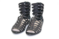 Miu Miu Women's Black Leather Sandals 5X7513