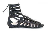 Miu Miu Women's Black Leather Sandals 5X7513