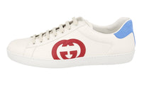 Gucci Men's White Leather Ace Sneaker 625783