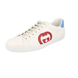 Gucci Men's White Leather Ace Sneaker 625783