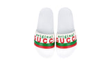 Gucci Men's White Leather Sandals 630606
