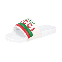 Gucci Men's White Leather Sandals 630606