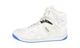 Gucci Women's White Leather Basket Retro Mac80 High-Top Sneaker 661310