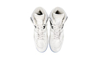 Gucci Women's White Leather Basket Retro Mac80 High-Top Sneaker 661310