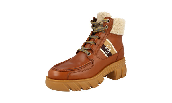 Gucci Women's 670406 DTNH0 2561 Leather Half-Boot