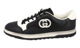Gucci Men's Black Leather Mac 80 Sneaker 756811
