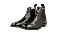 Church's Men's Black welt-sewn Leather Half-Boot A2926F