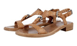 Church's Women's Brown welt-sewn Leather Roman Gladiator Sandals A74030
