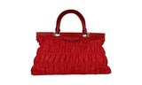 Prada Women's Red Gauffre Shoulder Bag B2803Z
