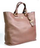 Prada Women's Brown Leather Shopper BN1713