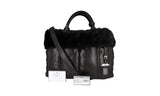 Prada Women's Black Leather Shoulder Bag BN2809