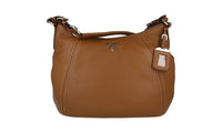Prada Women's Brown Leather Shoulder Bag BR5096