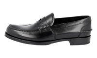 Miu Miu Men's Black Leather Penny Business Shoes DNC089