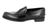 Miu Miu Men's Black Leather Penny Business Shoes DNC089