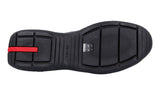 Prada Men's Black Leather Americas Cup Sneaker DNC096