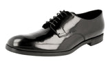 Prada Men's DNC100 P39 F0002 Brushed Spazzolato Leather Business Shoes