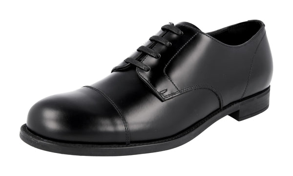 Prada Men's DNC108 B4L F0002 welt-sewn Leather Business Shoes